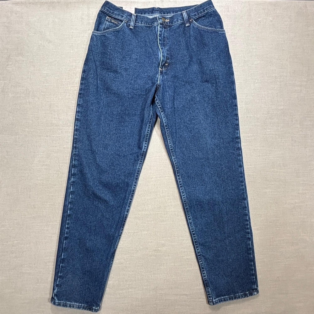 NEW Wrangler Denim Jeans Classic Fit Medium Wash Womens 16X32 Workwear‎ Western
